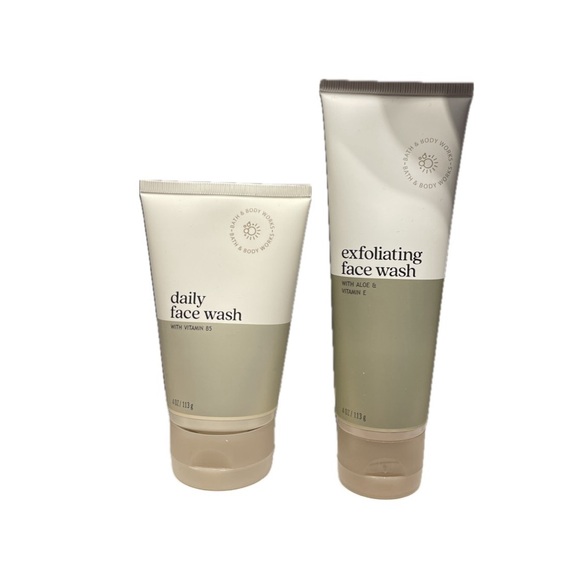 Other - Bath & Body Works Daily Face Wash & Exfoliating Face Wash